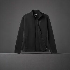 IZOD Black Lightweight Zip-Up Jacket Men’s Size S